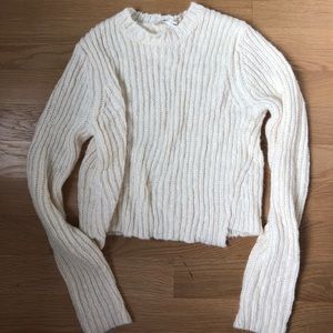 ALC Cream Knitted Sweater Size S NWT